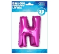 BALON LITERA N RÓŻOWY 14'' 36cm
