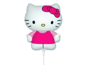 BALON FLEXMETAL HELLO KITTY RÓŻOWY 14'' 36cm