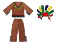 ZESTAW INDIANIN BRĄZOWY 98-110 3el