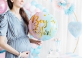 BALON OKRĄGŁY BOY OR GIRL RÓŻOWO-BŁĘKITNY 14'' 35cm