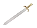 MIECZ SREBRNY RĘKOJEŚĆ ZŁOTA 60cm