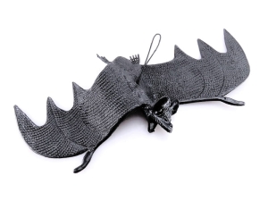 ZAWIESZKA NIETOPERZ GUMOWA CZARNA 30cm