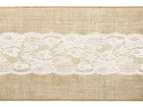 BIEŻNIK JUTOWY KORONKA 0,28x2,75m