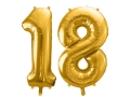 BALONY 18 ZŁOTE 34'' 2szt