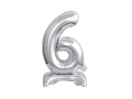 BALONY 60 SREBRNE 15'' 38cm 2szt