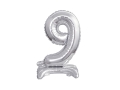 BALONY 90 SREBRNE 15'' 38cm 2szt