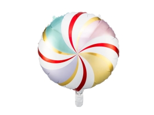 BALON PARTY DECO LIZAK OKRĄGŁY KOLOROWY 14'' 35cm 
