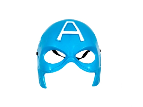 MASKA KAPITAN AMERYKA PLASTIKOWA NIEBIESKA
