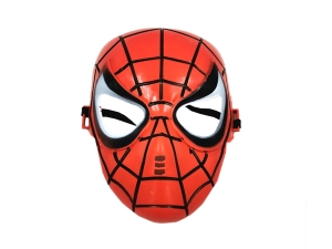 MASKA SPIDERMAN PLASTIKOWA CZERWONA