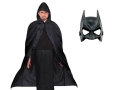 ZESTAW BATMAN CZARNY PELERYNA 132cm 2el