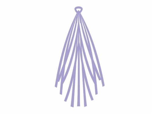 OGON DO BALONÓW PASTELOWY MIX 33cm 1szt