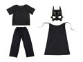 ZESTAW BATMAN CZARNY 134-140 4el