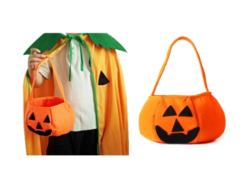 TORBA NA CUKIERKI DYNIA POMARAŃCZOWA 18cm