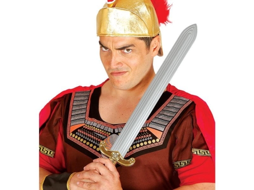 MIECZ SREBRNY RĘKOJEŚĆ ZŁOTA 60cm