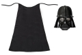 ZESTAW DARTH VADER STAR WARS CZARNY PELERYNA 90cm 2el