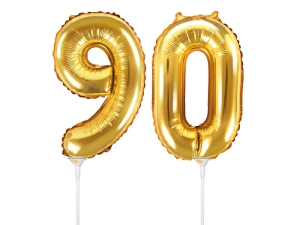 BALONY 90 ZŁOTE 14'' 35cm 2szt