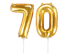 BALONY 70 ZŁOTE 14'' 35cm 2szt