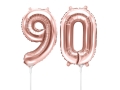 BALONY 90 RÓŻOWE ZŁOTO 14'' 35cm 2szt