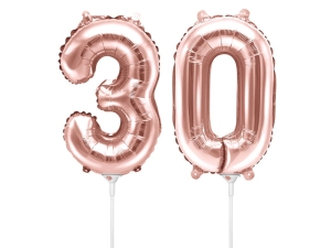 BALONY 30 RÓŻOWE ZŁOTO 14'' 35cm 2szt