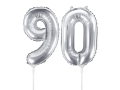 BALONY 90 SREBRNE 14'' 35cm 2szt
