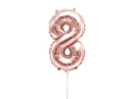 BALONY 80 RÓŻOWE ZŁOTO 14'' 35cm 2szt
