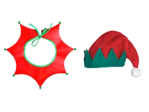 ZESTAW ELF CZERWONY 2el