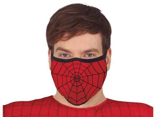MASECZKA HIGIENICZNA TRÓJWARSTWOWA SPIDERMAN CZERWONA 1szt