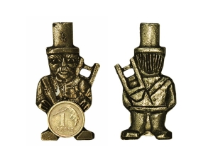 KOMINIARZ Z MONETĄ 1 GROSZ 1szt.