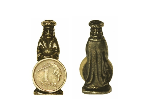 KUPIEC Z MONETĄ 1 GROSZ 1szt.