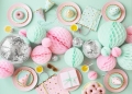 CZAPECZKI KSIĘŻNICZKA GWIAZDKI 6szt