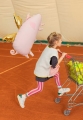 BALON SKRZYDLATA ŚWINKA RÓŻOWY 28'' 72cm
