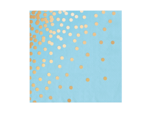 SERWETKI GROSZKI NIEBIESKIE 10szt.
