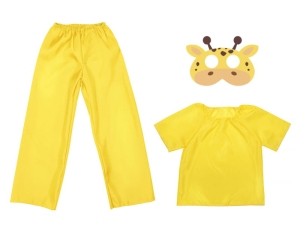 ZESTAW ŻYRAFA ŻÓŁTY 116-128 3el