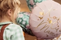 BALON KOCHAM CIĘ MAMO JASNORÓŻOWY 18'' 45cm