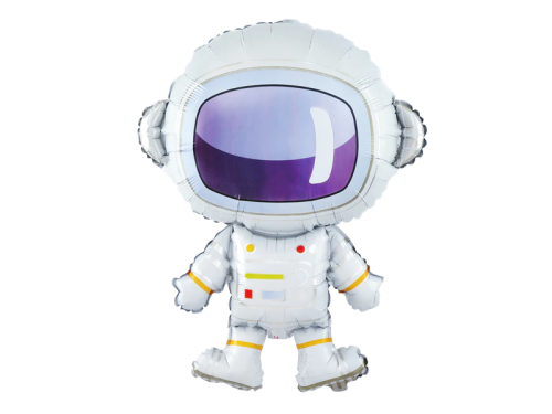 BALON ASTRONAUTA BIAŁY 33'' 84cm