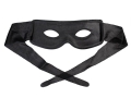 ZESTAW ZORRO CZARNY PELERYNA 75cm 3el