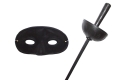 ZESTAW ZORRO CZARNY 134-140 5el