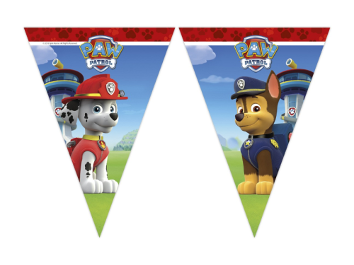 GIRLANDA TRÓJKĄTY PSI PATROL CHASE MARSHALL 2,3m