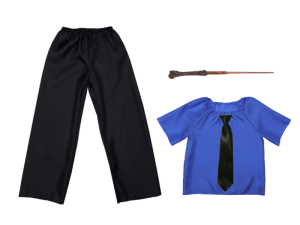 ZESTAW RAVENCLAW NIEBIESKO-CZARNY 98-110 4el