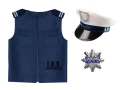 ZESTAW POLICJANT GRANATOWY 116-140 3el
