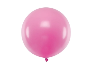 BALON RÓŻOWY PASTEL GIGANT 60cm 1szt