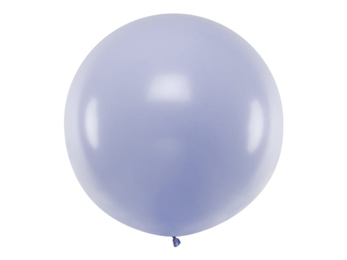 BALON JASNOFIOLETOWY PASTEL GIGANT 100cm 1szt
