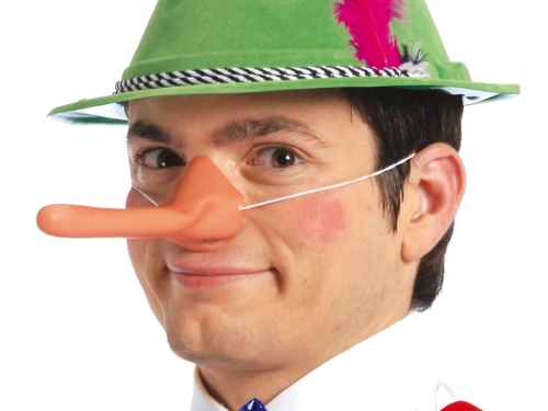 NOS PINOKIO GUMOWY 16cm