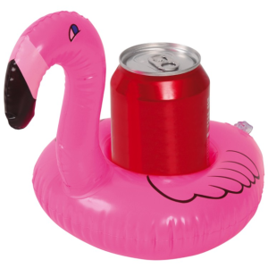 DMUCHANA PODSTAWKA NA NAPÓJ FLAMING RÓŻOWA