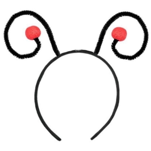 OPASKA BIEDRONKA CZARNO-CZERWONA