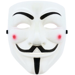 MASKA VENDETTA PLASTIKOWA BIAŁA