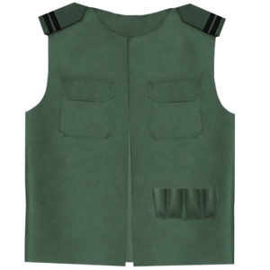 KAMIZELKA ŻOŁNIERZ WIGOFIL ZIELONA 116-140