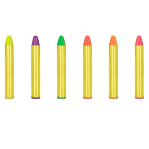 KREDKI DO MALOWANIA TWARZY KOLOROWE 6szt