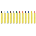 KREDKI DO MALOWANIA TWARZY KOLOROWE 12szt