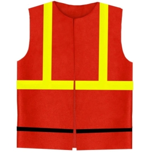 KAMIZELKA STRAŻAK WIGOFIL CZERWONA 116-140